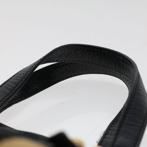 GUCCI GG Canvas Sherry Line Hand Bag Black White 139261 Auth 50162 - Picture 8 of 16